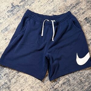 Nike Men's Deep Blue Athletic Shorts